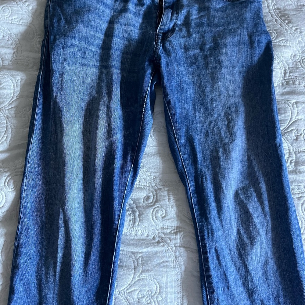 Mavi Zach Straight Leg Blue Jeans